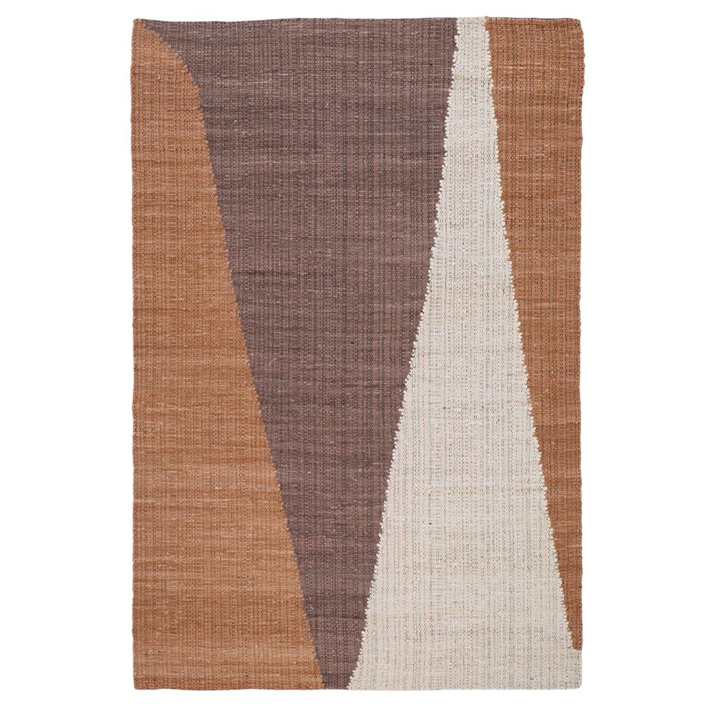 Henry & Mason - Marta Handwoven Cotton Rug in Shades of Brown 9x12 - DV7325 veiw 1
