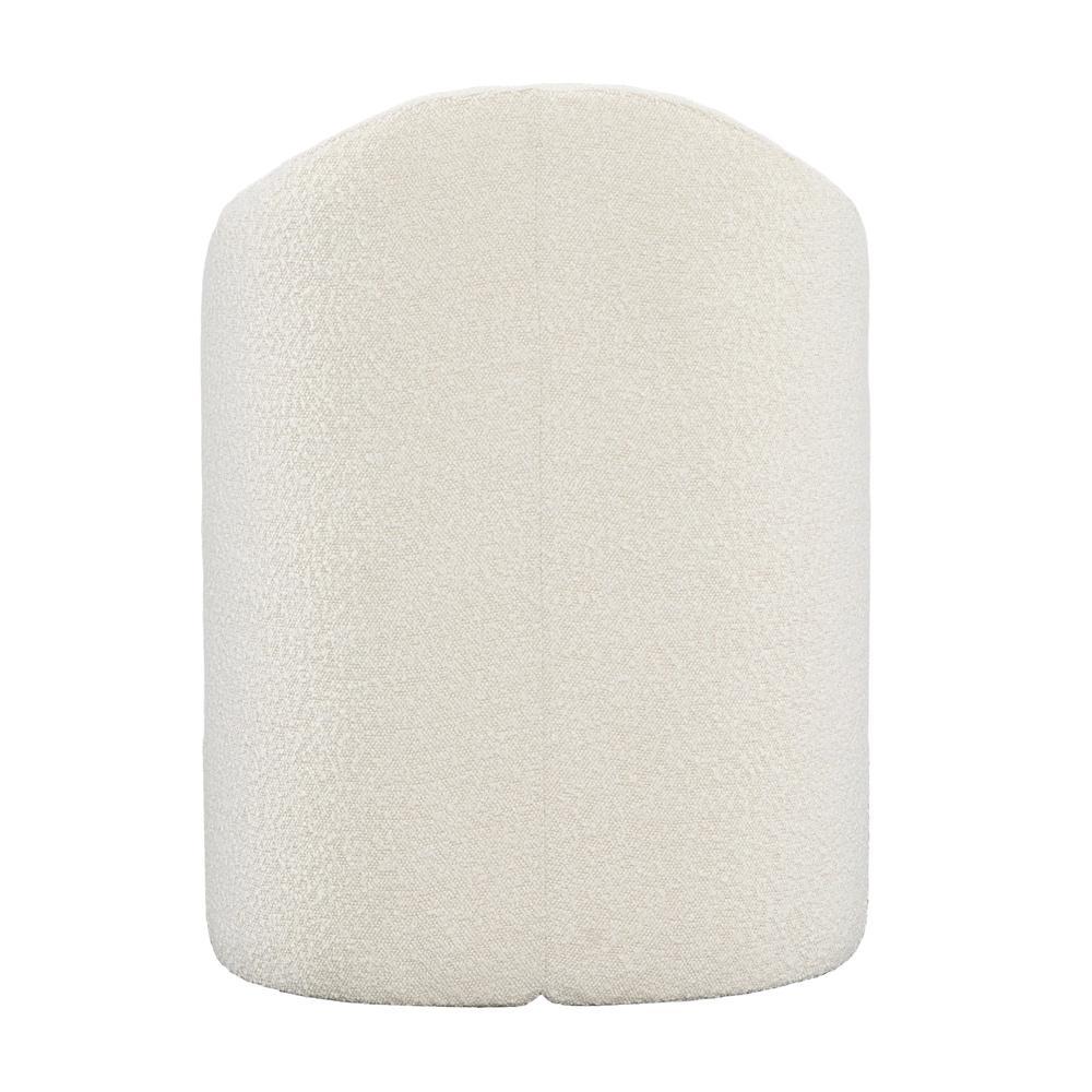 Henry & Mason - Wendle Solid Pine Wood Dining Chair with Cream Boucle Fabric - DV7378 veiw 4