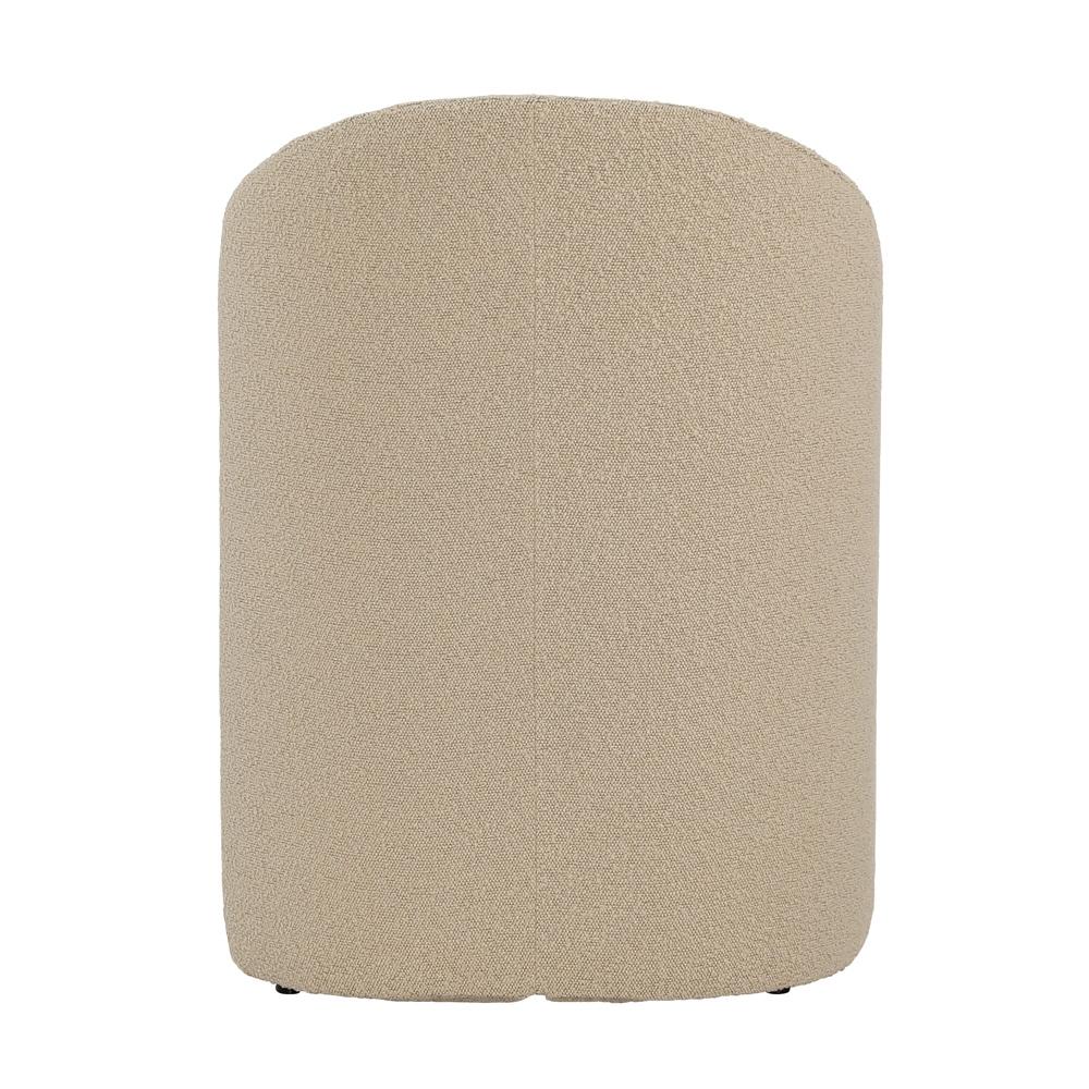 Henry & Mason - Wendle Solid Pine Wood Dining Chair with Sand Boucle Fabric - DV7379 veiw 4