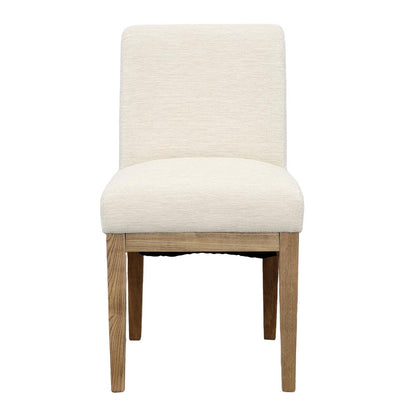 Henry & Mason - Scottie Dining Chair in Cream with Ash Wood Legs - DV7380 veiw 2