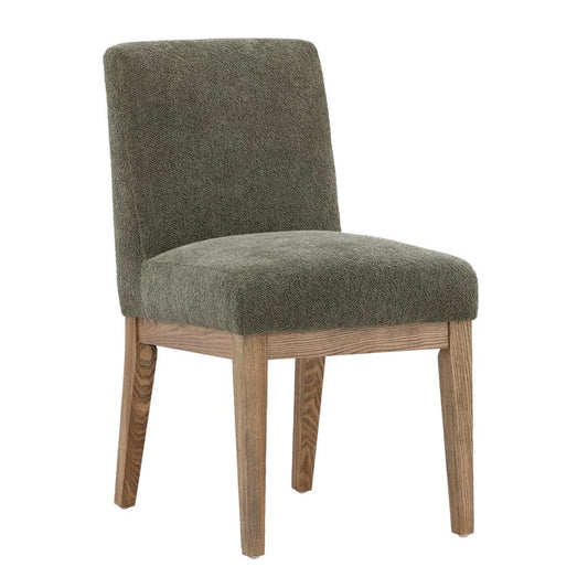 Henry & Mason - Scottie Dining Chair in Olive Green with Ash Wood Legs - DV7382 veiw 1