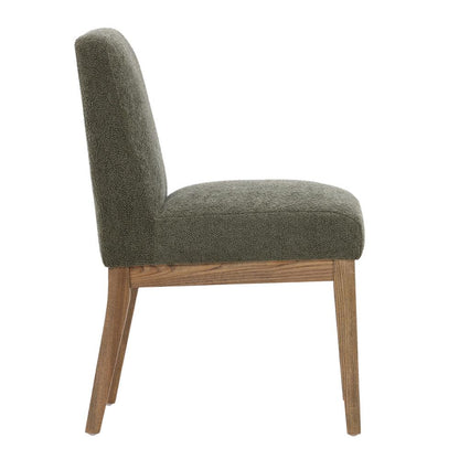 Henry & Mason - Scottie Dining Chair in Olive Green with Ash Wood Legs - DV7382 veiw 3