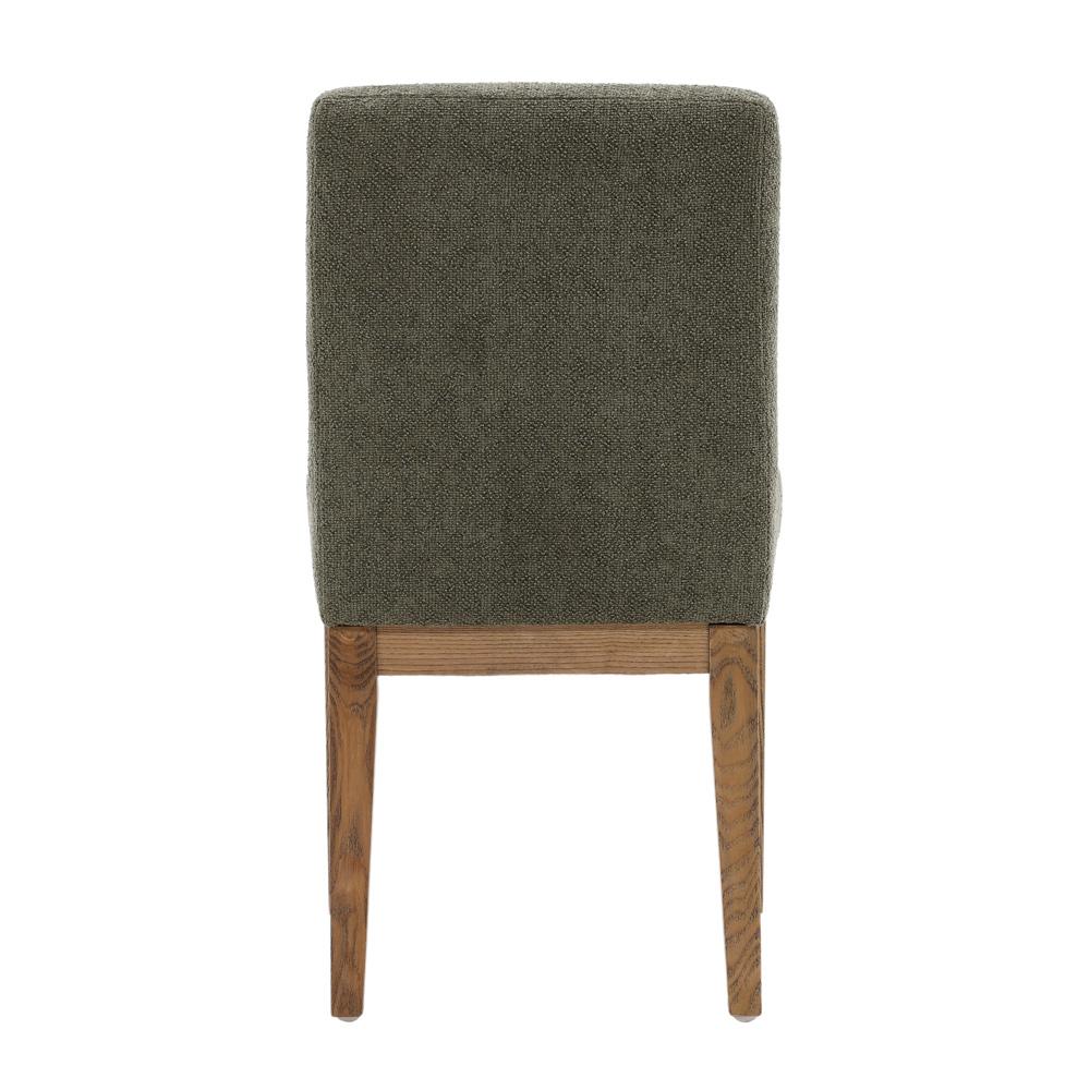 Henry & Mason - Scottie Dining Chair in Olive Green with Ash Wood Legs - DV7382 veiw 4