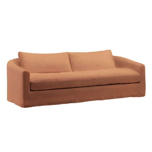 Henry & Mason - Henderson Birch Wood Sofa Frame and Slipcover in Sienna veiw 1