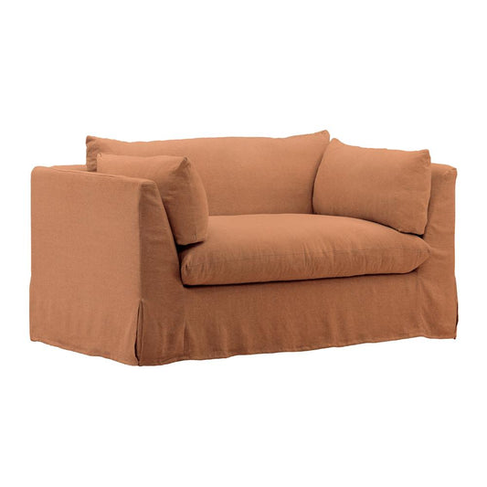 Henry & Mason - Barrister Chair and a half Frame and Slipcover Sienna veiw 1