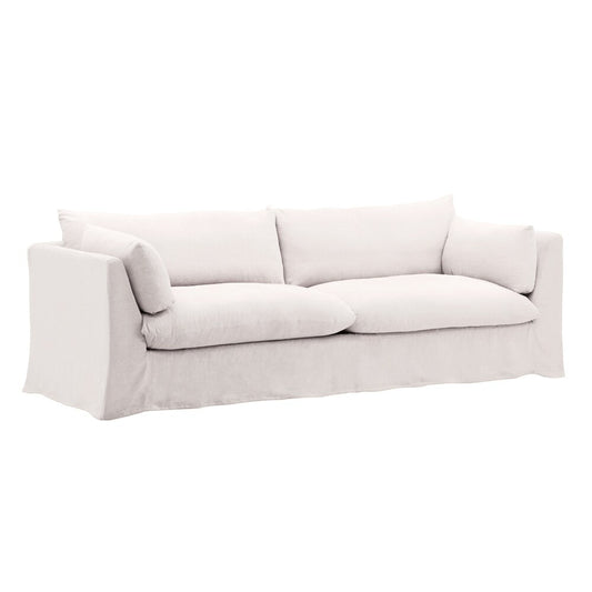 Henry & Mason - Barrister Sofa Frame and Slipcover Natural veiw 1