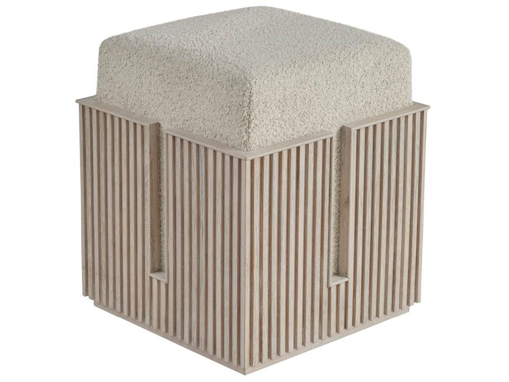 Universal Furniture - Carmen Bunching Stool - White Oak - U428382 veiw 1