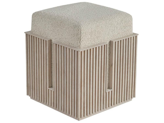 Universal Furniture - Carmen Bunching Stool - White Oak - U428382 veiw 1