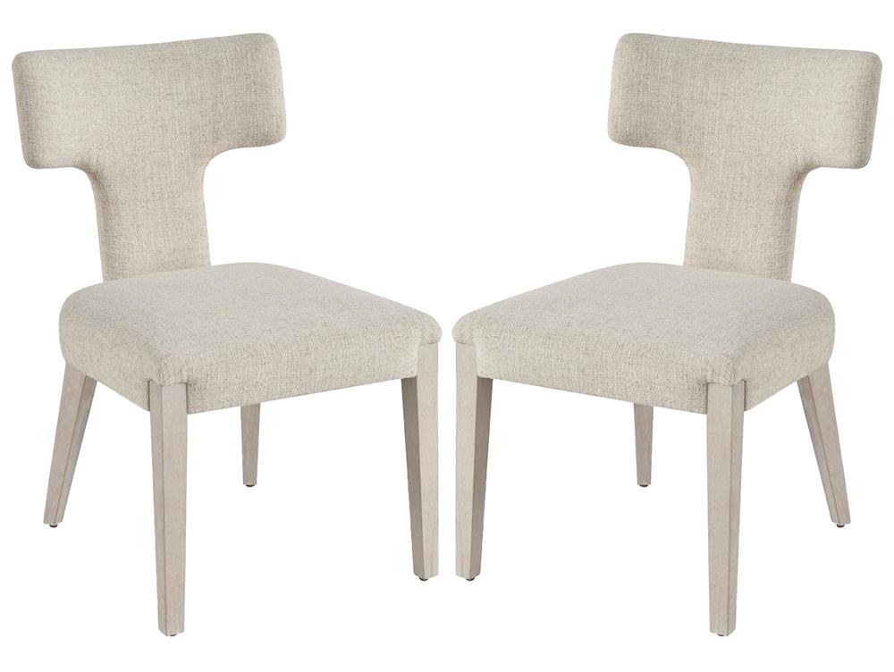 Universal Furniture - Raen Upholstered Side Chair (set of 2) - White Oak - U428628P veiw 1