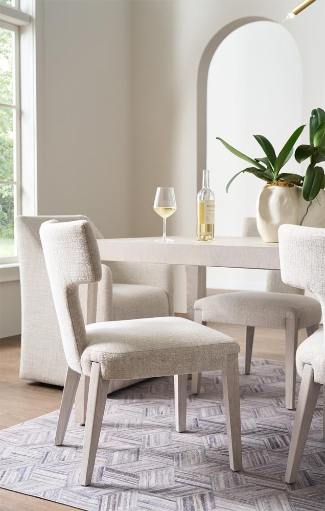 Universal Furniture - Raen Upholstered Side Chair (set of 2) - White Oak - U428628P veiw 5