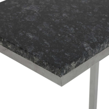 Jofran - Aurora Solid Marble Modern Luxury Glam Accent C-Table (Set of 2) in Black - 2330-NERO veiw 5