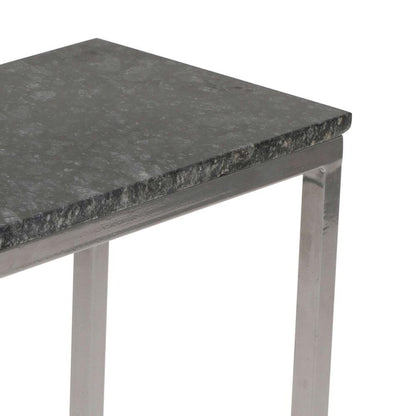 Jofran - Aurora Solid Marble Modern Luxury Glam Accent C-Table (Set of 2) in Black - 2330-NERO veiw 8