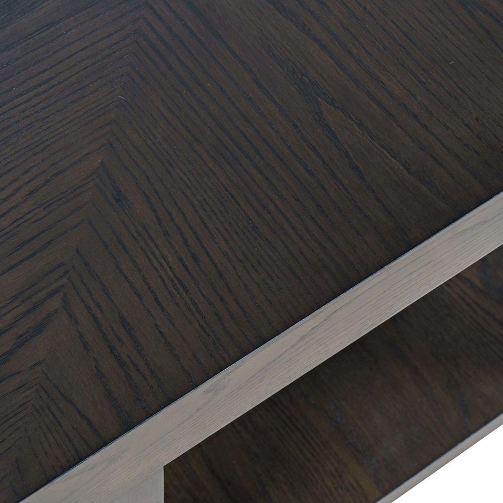 Jofran - Laurel Creek Modern Contemporary 24in Square End Table with Open Shelf in Espresso - 2450-3 veiw 5