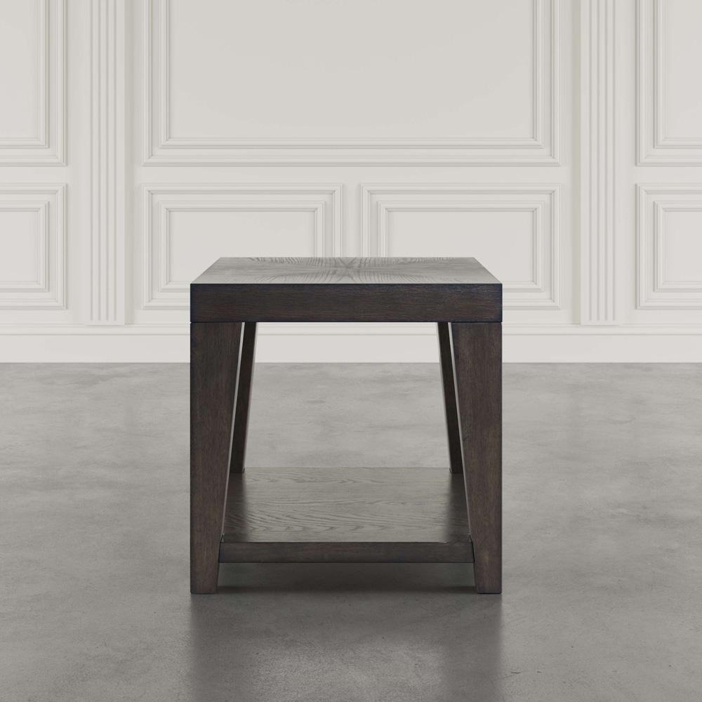 Jofran - Laurel Creek Modern Contemporary 24in Square End Table with Open Shelf in Espresso - 2450-3 veiw 7