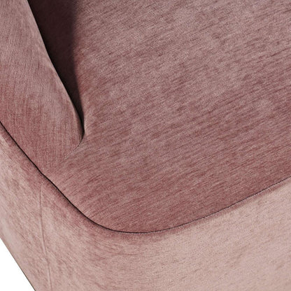 Jofran - Lulu Mid-Century Modern Upholstered Casual Swivel Accent Chair in Lilac - LULU2-SW-LILAC veiw 6