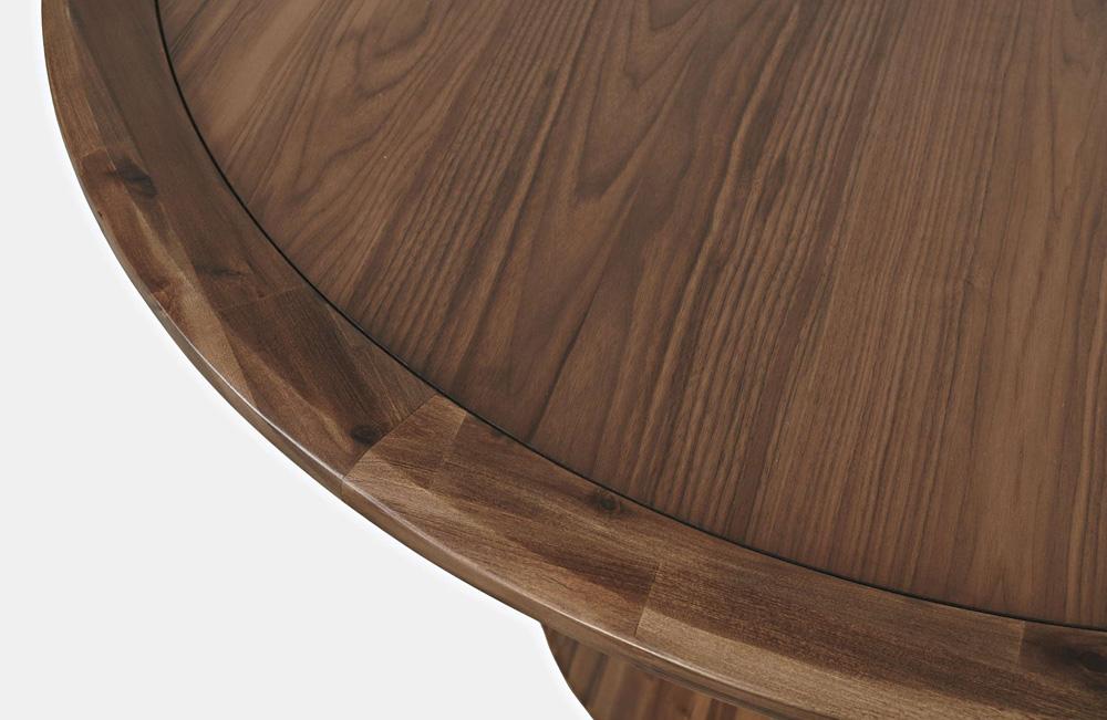 Jofran - Nash Mid-Century Modern Five Piece Counter Height Dining Set with Upholstered Barstools in Walnut - 2271-NSH45B-4WESTW veiw 4