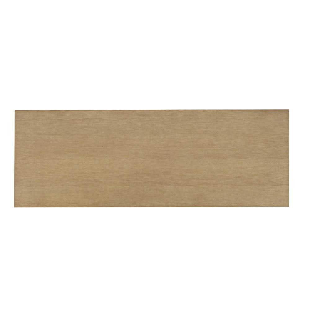 Jofran - Reece 50in Mid-Century Modern Starburst TV Stand Console Storage Cabinet in Light Oak - 2484-50 veiw 3