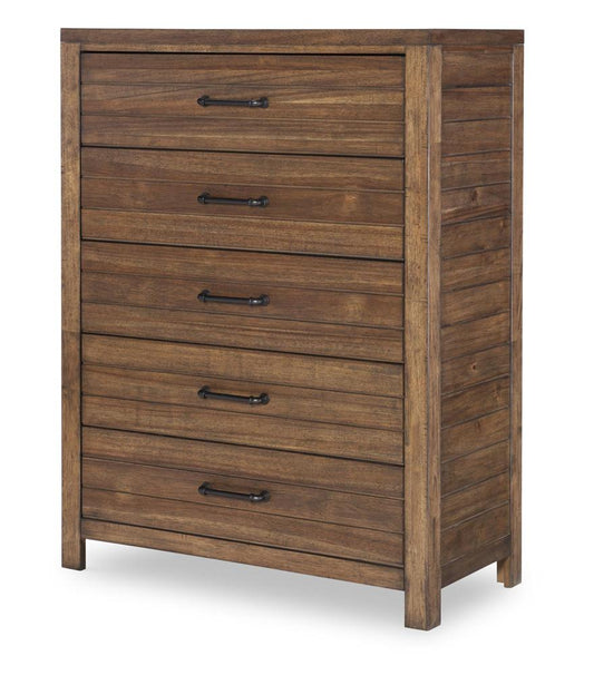 Legacy Classic Kids - Summer Camp Drawer Chest Brown Finish - 0832-2200C veiw 1