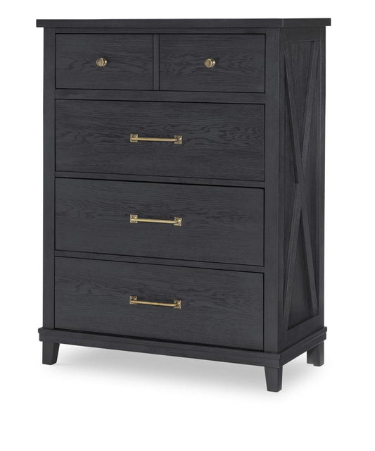 Legacy Classic Kids - Flatiron Drawer Chest Black Finish - 1860-2200VC veiw 1