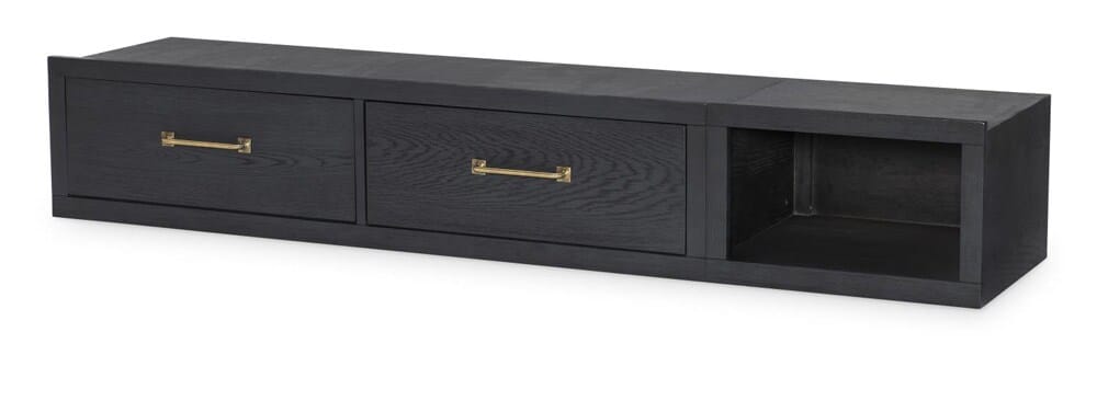 Legacy Classic Kids - Flatiron Underbed Storage Unit Black Finish - 1860-9300V veiw 1
