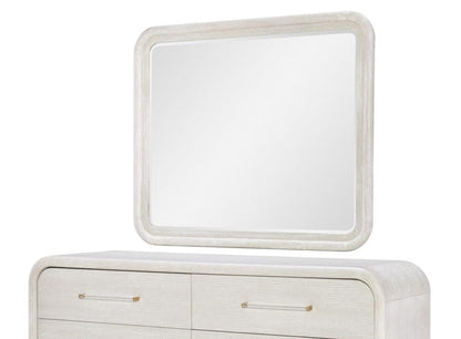 Legacy Classic Furniture - Miramar Rectangular Mirror, Oyster - 3300-0300 veiw 2
