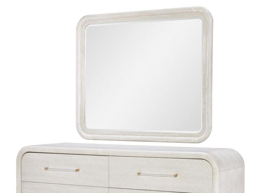 Legacy Classic Furniture - Miramar Rectangular Mirror, Oyster - 3300-0300 veiw 2