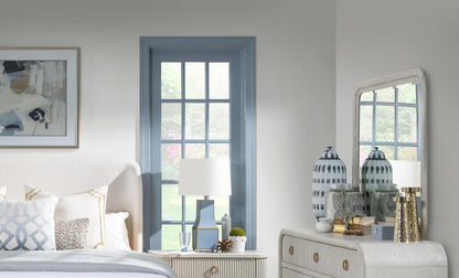 Legacy Classic Furniture - Miramar Rectangular Mirror, Oyster - 3300-0300 veiw 6