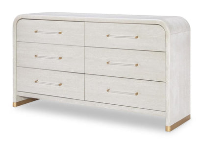 Legacy Classic Furniture - Miramar Six Drawer Dresser, Oyster - 3300-1200 veiw 1