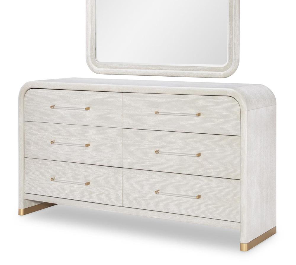 Legacy Classic Furniture - Miramar Six Drawer Dresser, Oyster - 3300-1200 veiw 3