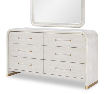 Legacy Classic Furniture - Miramar Six Drawer Dresser, Oyster - 3300-1200 veiw 3