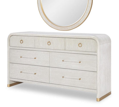 Legacy Classic Furniture - Miramar Seven Drawer Dresser, Oyster - 3300-1201 veiw 2