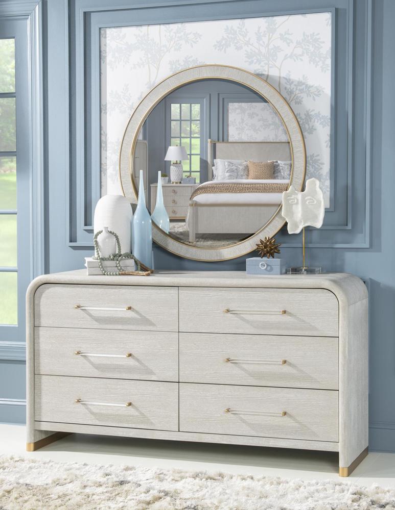 Legacy Classic Furniture - Miramar Seven Drawer Dresser, Oyster - 3300-1201 veiw 4