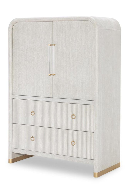 Legacy Classic Furniture - Miramar Door Drawer Chest, Oyster - 3300-2100 veiw 1