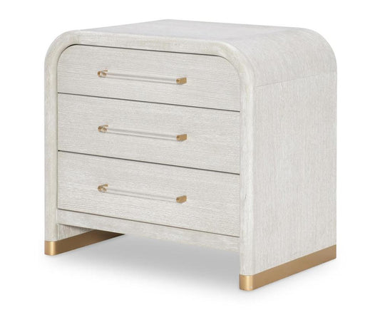 Legacy Classic Furniture - Miramar Oyster Three Drawer Nightstand - 3300-3100 veiw 1