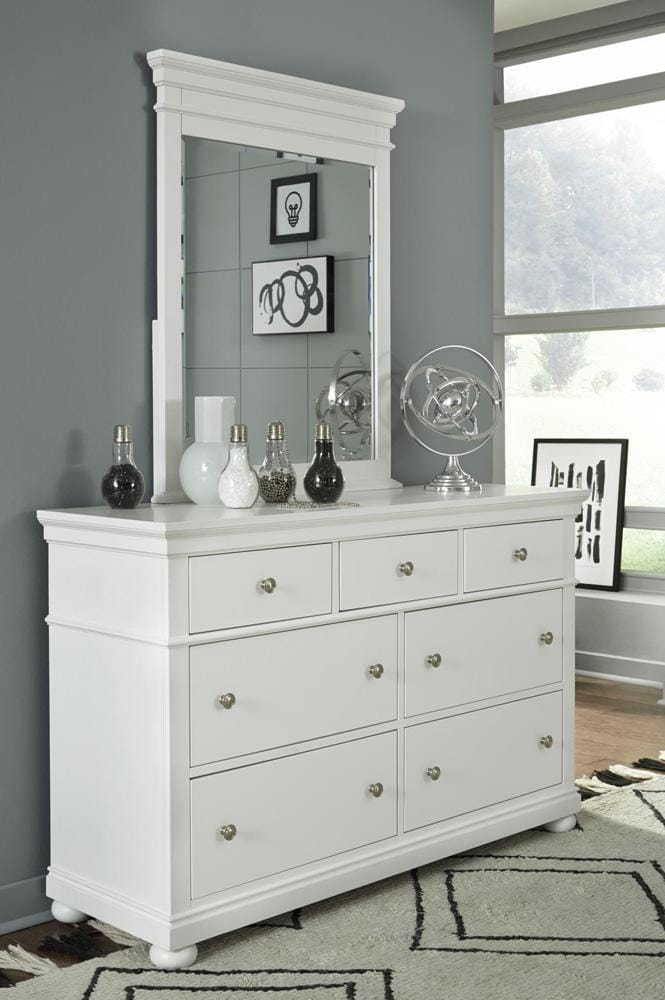 Legacy Classic Kids - Canterbury 2.0 Vertical Mirror White Finish - 3815-0100 veiw 3