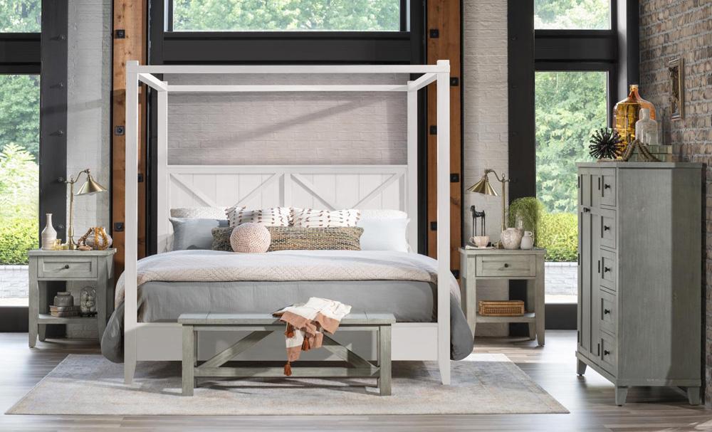 Legacy Classic Furniture - Trisha Yearwood XxxS And OooS Wooden Bed Bench - TY4423-4800 veiw 3