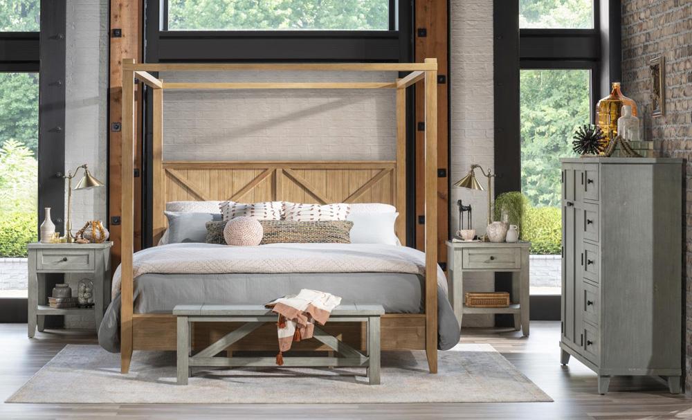 Legacy Classic Furniture - Trisha Yearwood XxxS And OooS Wooden Bed Bench - TY4423-4800 veiw 4