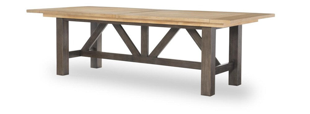 Legacy Classic Furniture - Trisha Yearwood XxxS And OooS Trestle Dining Table - TY4425-222 veiw 1