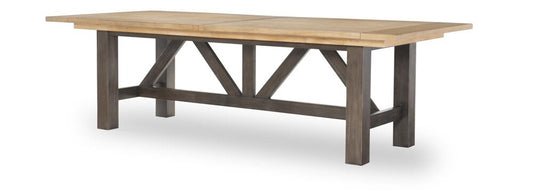 Legacy Classic Furniture - Trisha Yearwood XxxS And OooS Trestle Dining Table - TY4425-222 veiw 1