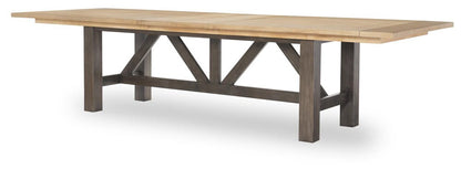 Legacy Classic Furniture - Trisha Yearwood XxxS And OooS Trestle Dining Table - TY4425-222 veiw 2