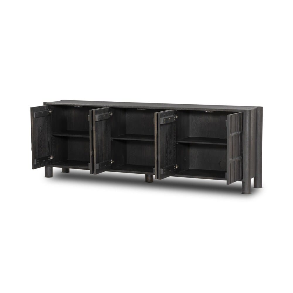 Four Hands - Aiden - Ezri Sideboard - Black Oak - 240888-002 veiw 3
