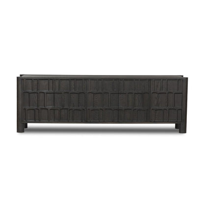 Four Hands - Aiden - Ezri Media Console - Black Oak - 241251-002 veiw 1