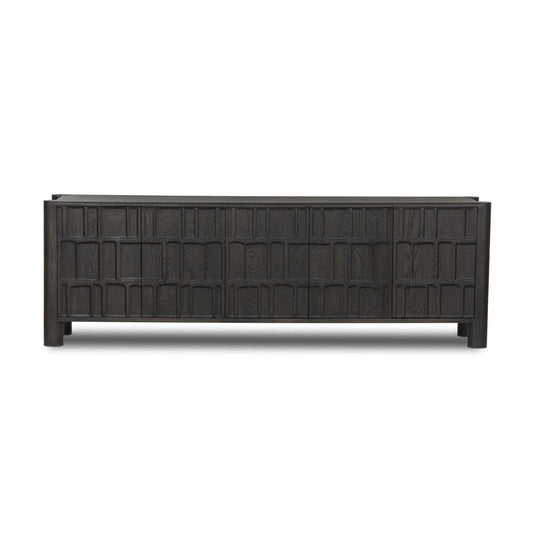 Four Hands - Aiden - Ezri Media Console - Black Oak - 241251-002 veiw 1