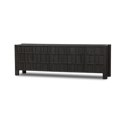 Four Hands - Aiden - Ezri Media Console - Black Oak - 241251-002 veiw 2