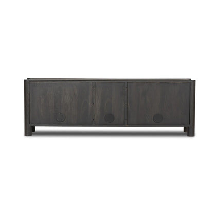 Four Hands - Aiden - Ezri Media Console - Black Oak - 241251-002 veiw 5