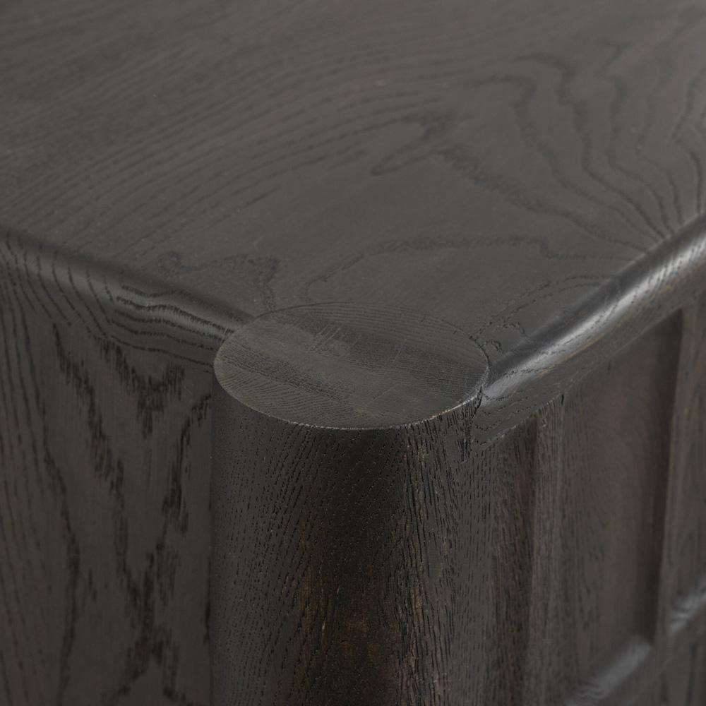 Four Hands - Aiden - Ezri Media Console - Black Oak - 241251-002 veiw 11