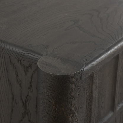 Four Hands - Aiden - Ezri Media Console - Black Oak - 241251-002 veiw 11