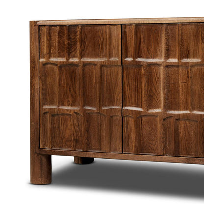 Four Hands - Aiden - Ezri Media Console - Cocoa Oak - 241251-001 veiw 8