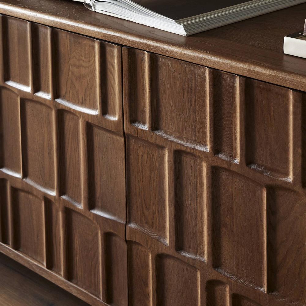Four Hands - Aiden - Ezri Media Console - Cocoa Oak - 241251-001 veiw 10