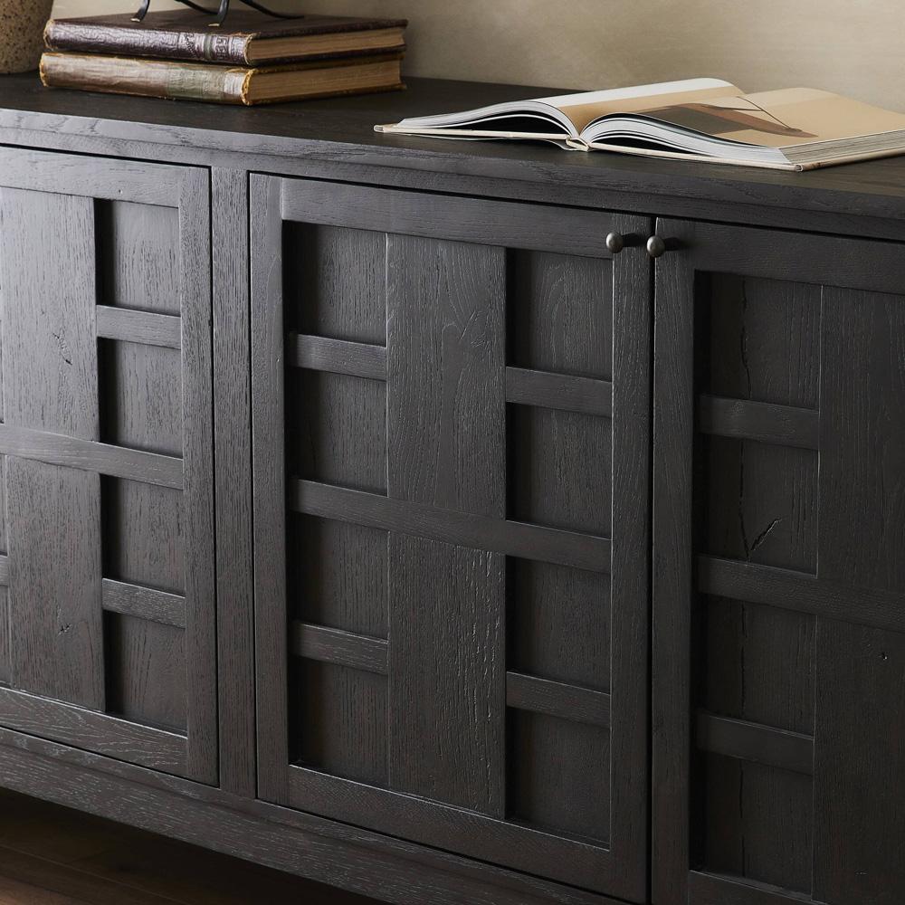 Four Hands - Berman - Alessio Sideboard - Smoked Black - 245348-002 veiw 10